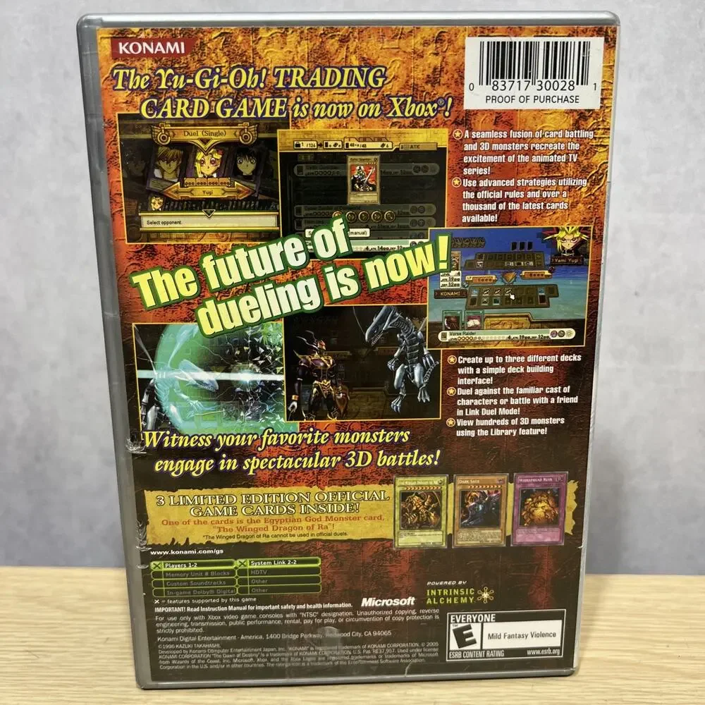 Yu-Gi-Oh The Dawn of Destiny (Microsoft Xbox, 2004)